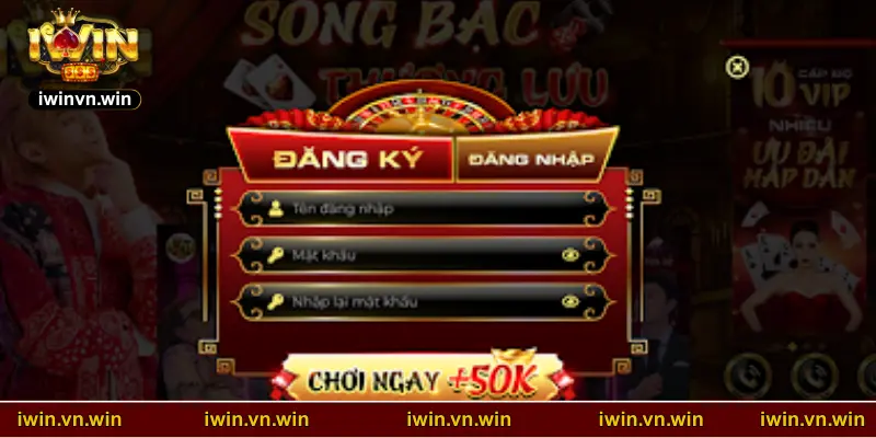 Lưu ý quan trọng cần nhớ khi đăng ký IWIN