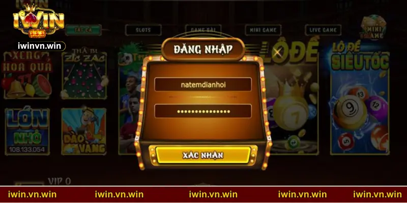 Hướng dẫn đăng nhập IWIN cho người mới với 3 bước