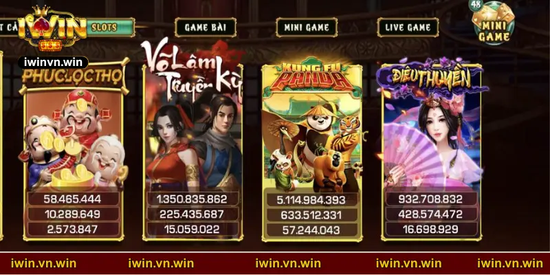 Giới thiệu sảnh nổ hũ IWIN