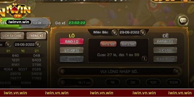Giới thiệu về trò chơi lô đề IWIN