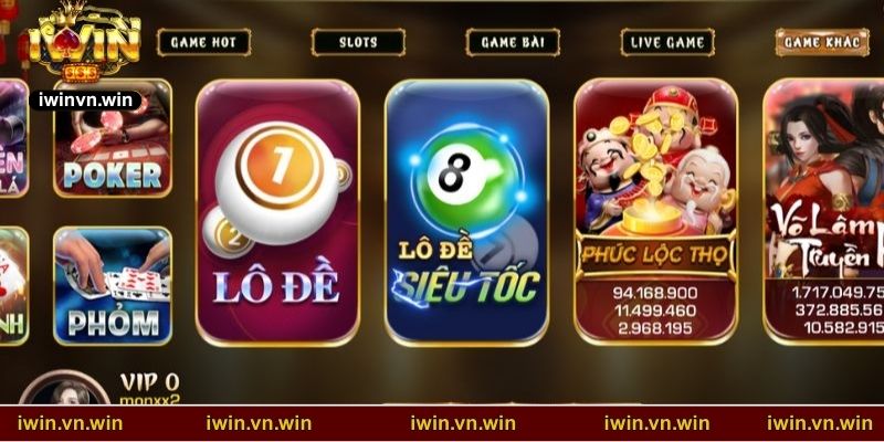 Tổng hợp game hay tại sảnh xổ số
